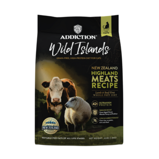 Addiction Wild Islands Highland Meats Recipe Lamb & Beef-First Dry Cat Food