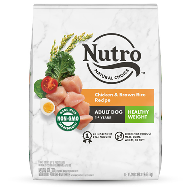 Nutro Natural Choice Healthy Weight Chicken & Brown Rice Dry Dog Food - Product Image