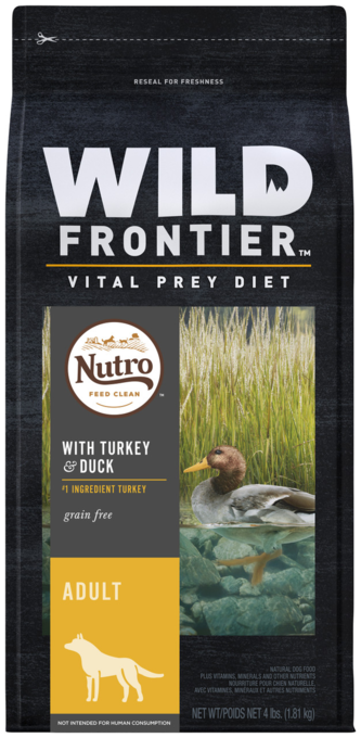 Nutro Wild Frontier Adult Grain Free with Turkey & Duck Dry Dog Food - Product Image
