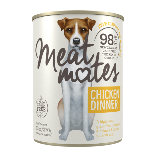 Meat Mates Grain Free Chicken Dinner Wet Dog Food - Product Image