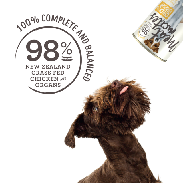 Meat Mates Grain Free Chicken Dinner Wet Dog Food - Product Image 4