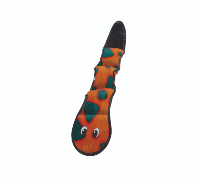 Outward Hound Invincible Snake 3 Squeak Dog Toy - Product Image