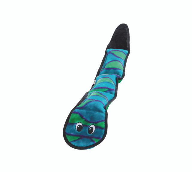 Outward Hound Invincible Snake 3 Squeak Dog Toy - Product Image 1