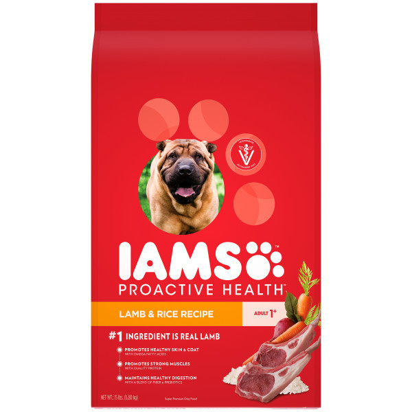 IAMS Proactive Health Adult Lamb & Rice Dry Dog Food - Product Image