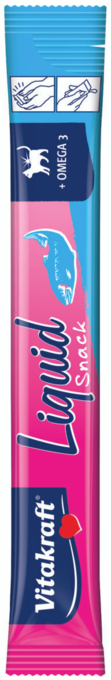 Vitakraft Liquid Snack with Salmon & Omega-3 Cat Treats - Product Image 2