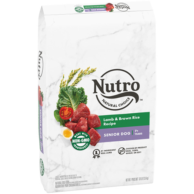 Nutro Natural Choice Senior Lamb & Brown Rice Dry Dog Food - Product Image 3