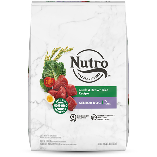 Nutro Natural Choice Senior Lamb & Brown Rice Dry Dog Food - Product Image