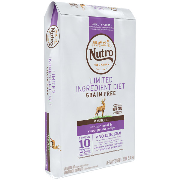 Nutro Limited Ingredient Diet Adult Venison All Breed Dry Dog Food - Product Image 1