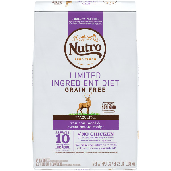 Nutro Limited Ingredient Diet Adult Venison All Breed Dry Dog Food - Product Image
