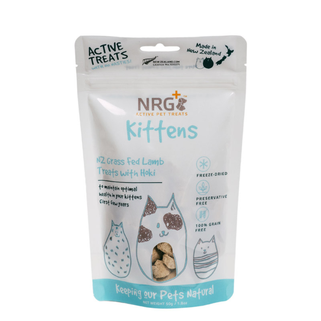 NRG+ Freeze Dried Kitten Treats - Product Image