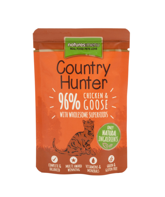 Natures Menu Country Hunter Chicken & Goose Wet Cat Food - Product Image