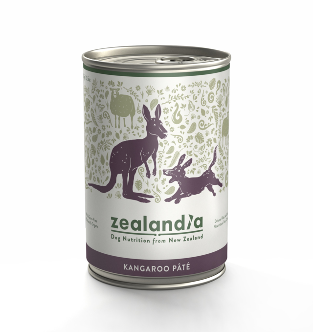 Zealandia Kangaroo Pate Wet Dog Food - Product Image