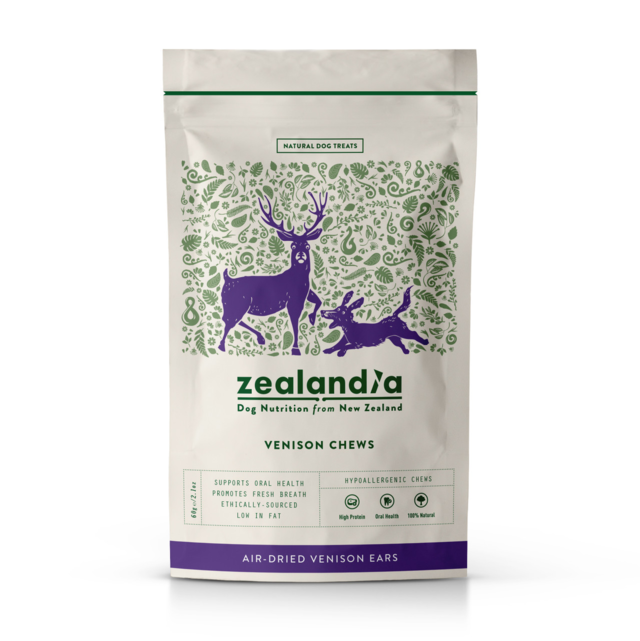 Zealandia Venison Chews Dog Treats - Product Image