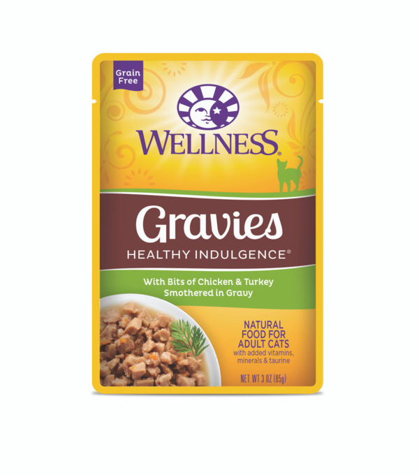 Wellness Healthy Indulgence Chicken & Turkey in Gravy Wet Cat Food - Product Image
