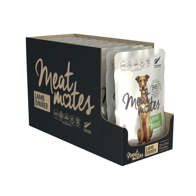 Meat Mates Grain Free Lamb Dinner Pouch Wet Dog Food - Product Image 1