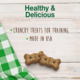 Nylabone Healthy Edibles Biscuits Peanut Butter & Apple Dog Treats