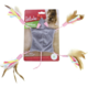 Pet Links Cutie Mouse Long Legged Crinkle Toy Assorted