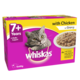 Whiskas Senior 7+ Wet Cat Food With Chicken in Gravy 12 X 85g Pouches