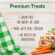 Nylabone Healthy Edibles Biscuits Chicken & Veggie Dog Treats